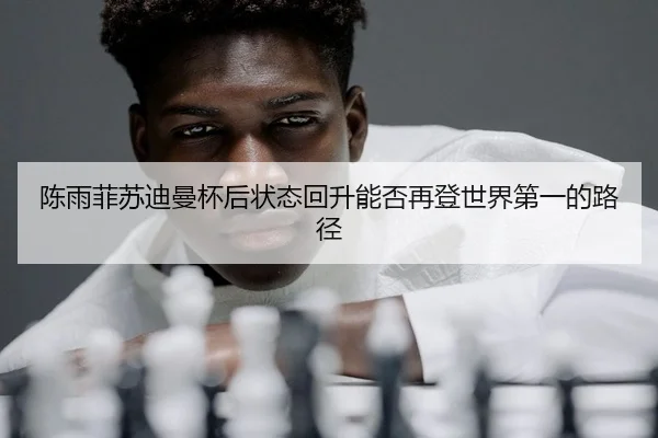 陈雨菲苏迪曼杯后状态回升能否再登世界第一的路径